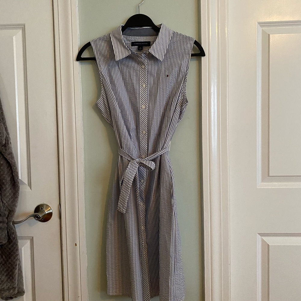 Seersucker type Dress